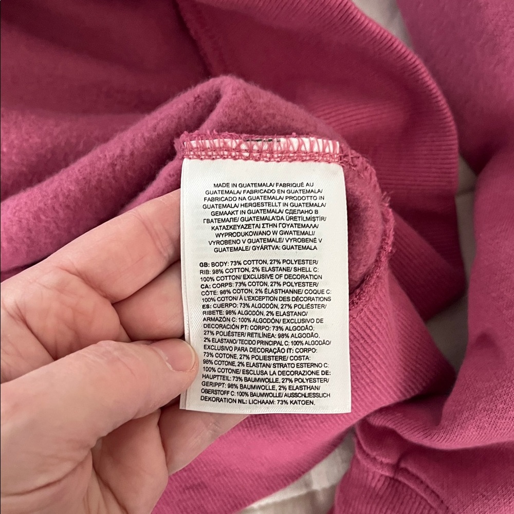 New The North Face Raspberry Hoodie - Picture 6 of 6
